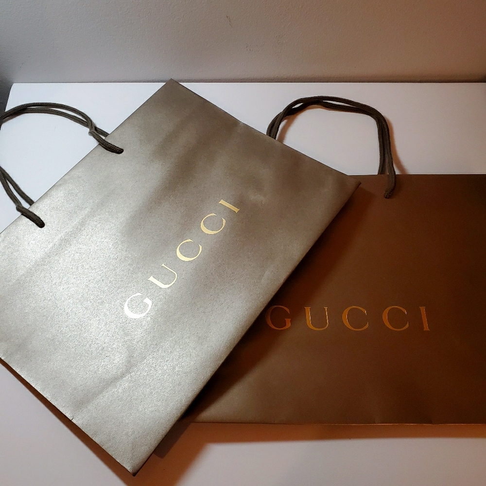 Authentic Gucci paper bags (Large) x 2